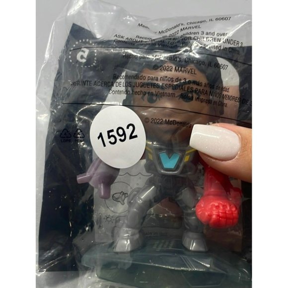 Fast Food McDonald’s Toy Marvel Studios Wakanda Forever Happy Meal Toy #1592 - Picture 1 of 4
